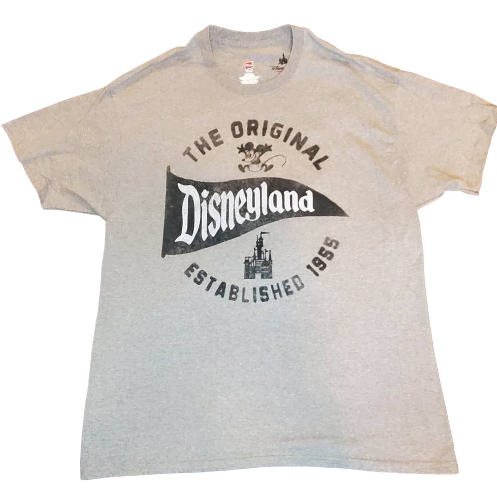 Disney Parks Original Disneyland T-shirt Grey XL